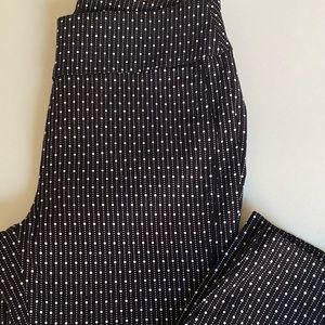 Black and White Ankle Pants